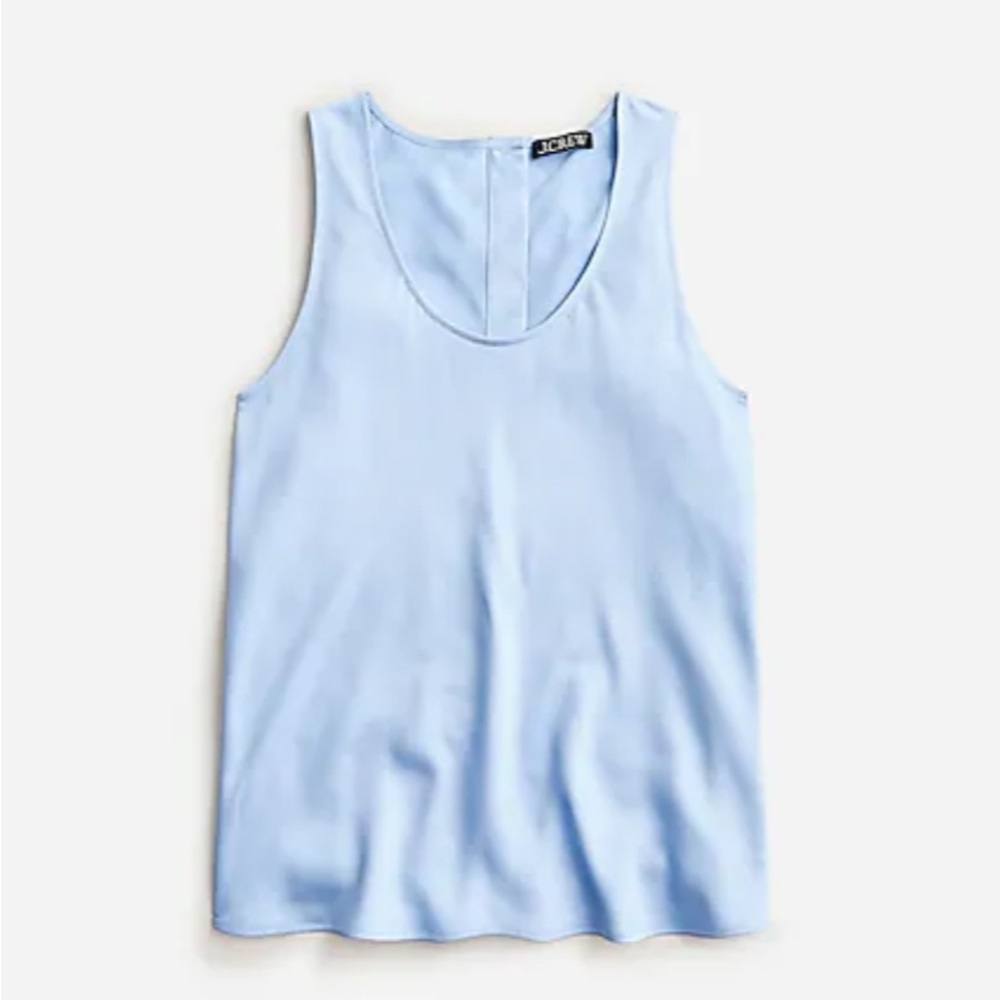 J. Crew Blue Sleeveless Tank Top